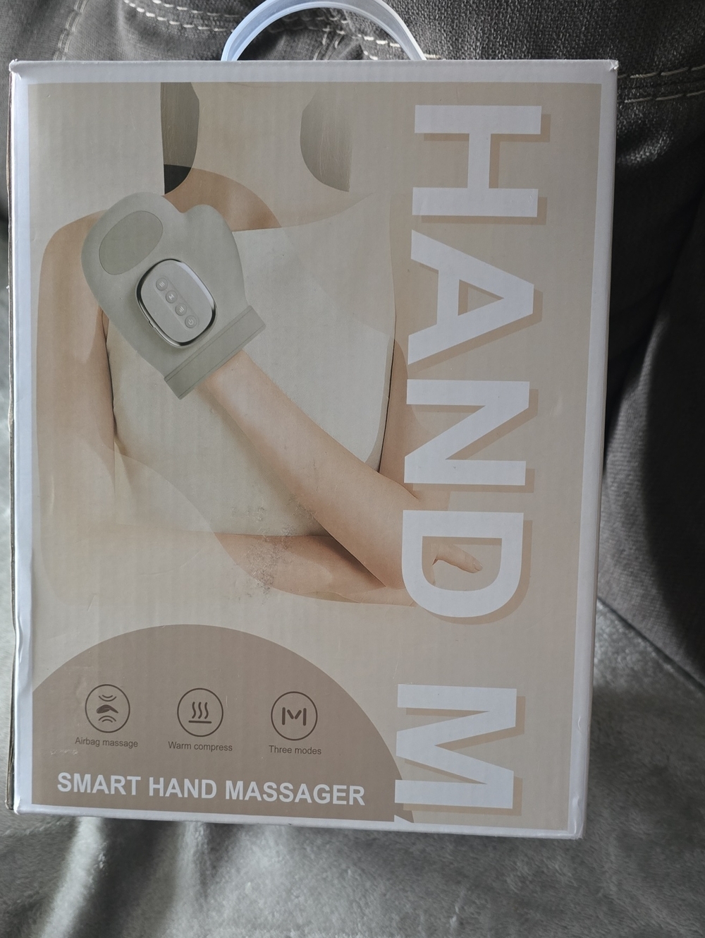 Smart Hand Massager - Beige